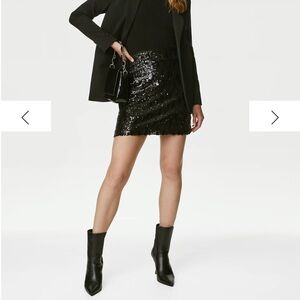 Marks and Spencer sequin mini skirt